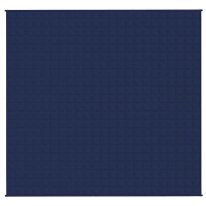 Coperta Ponderata Blu 220x235 cm 11 kg Tessuto - homemem39