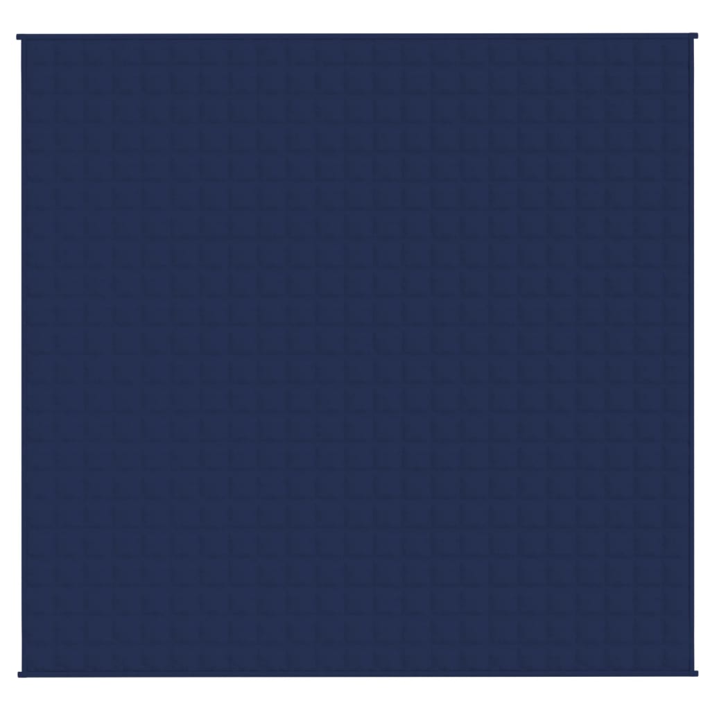 Coperta Ponderata Blu 220x235 cm 15 kg Tessuto - homemem39