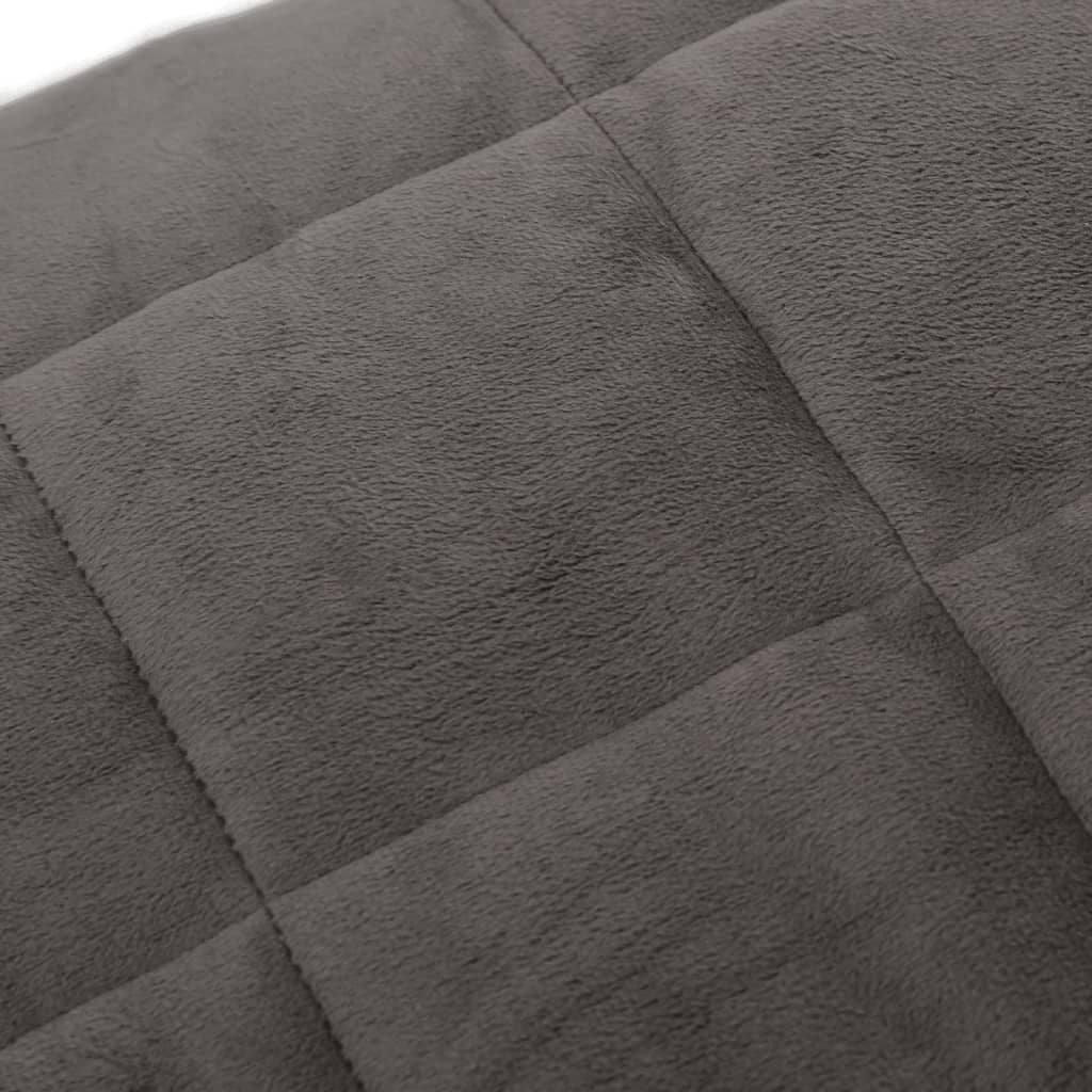 Coperta Ponderata Grigia 120 x 180 cm 5 kg Tessuto - homemem39