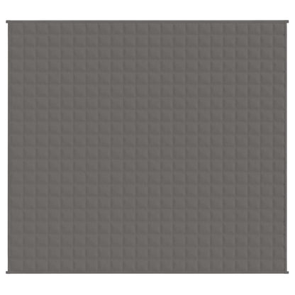 Coperta Ponderata Grigia 200x225 cm 13 kg Tessuto - homemem39