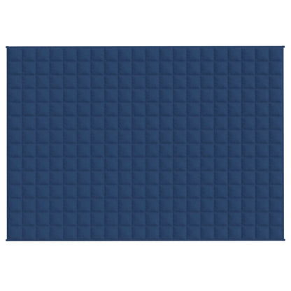 Coperta Ponderata Blu 138x200 cm 6 kg Tessuto - homemem39