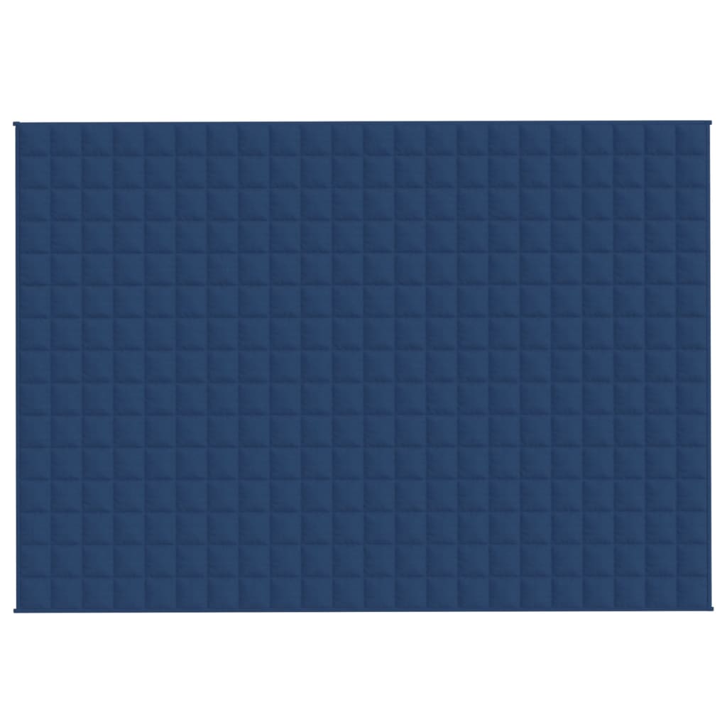 Coperta Ponderata Blu 155x220 cm 7 kg Tessuto - homemem39