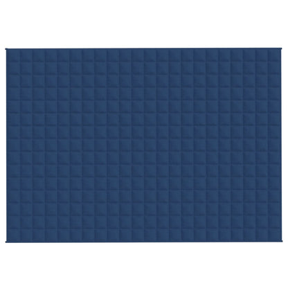 Coperta Ponderata Blu 155x220 cm 7 kg Tessuto - homemem39