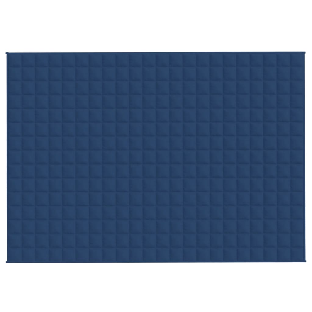 Coperta Ponderata Blu 155x220 cm 11 kg Tessuto - homemem39