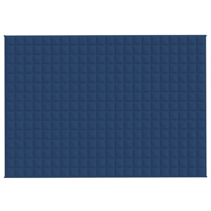 Coperta Ponderata Blu 155x220 cm 11 kg Tessuto - homemem39