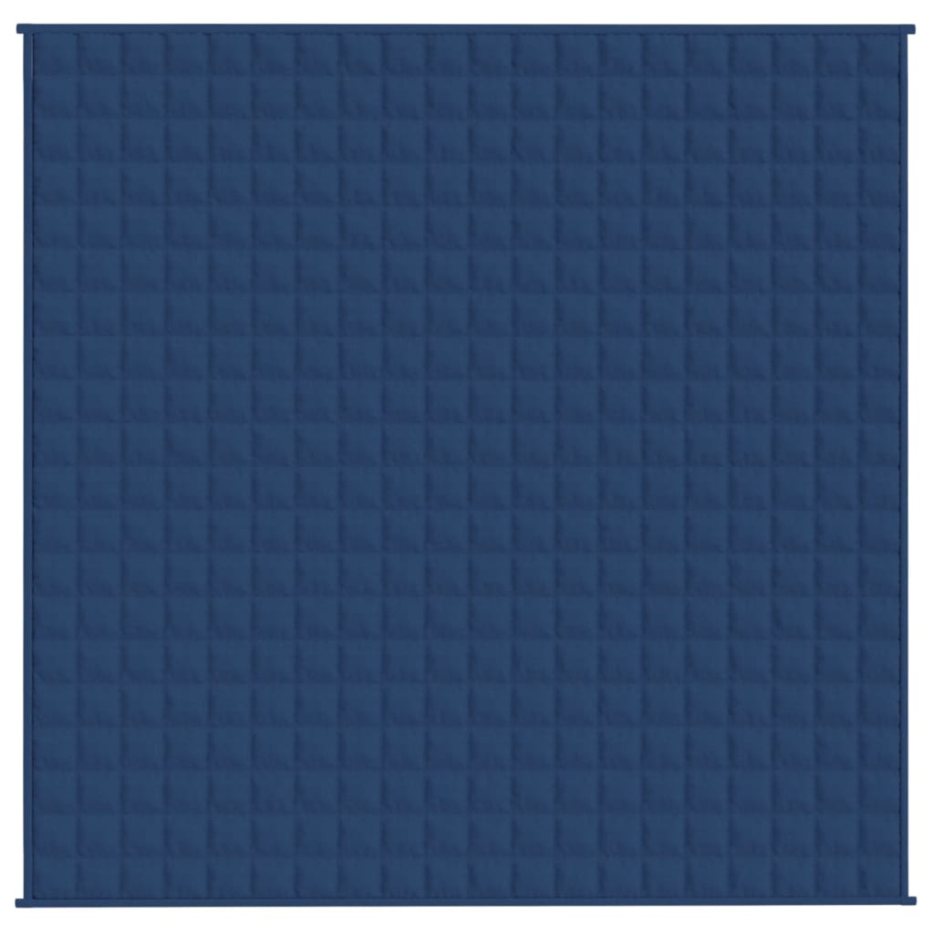 Coperta Ponderata Blu 100x200 cm 9 kg Tessuto - homemem39