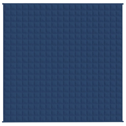 Coperta Ponderata Blu 200x200 cm 13 kg Tessuto - homemem39