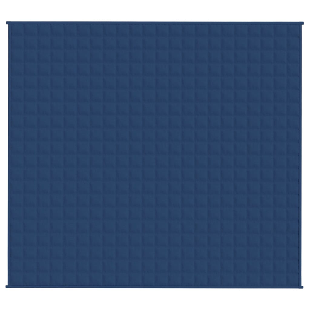 Coperta Ponderata Blu 200x225 cm 9 kg Tessuto - homemem39