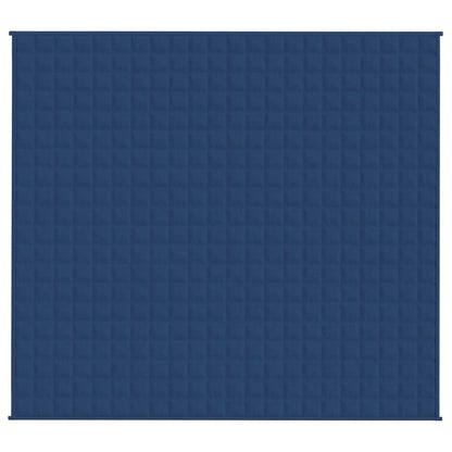 Coperta Ponderata Blu 200x225 cm 9 kg Tessuto - homemem39