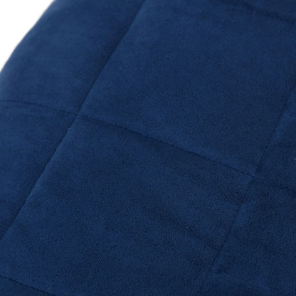 Coperta Ponderata Blu 200x225 cm 9 kg Tessuto - homemem39