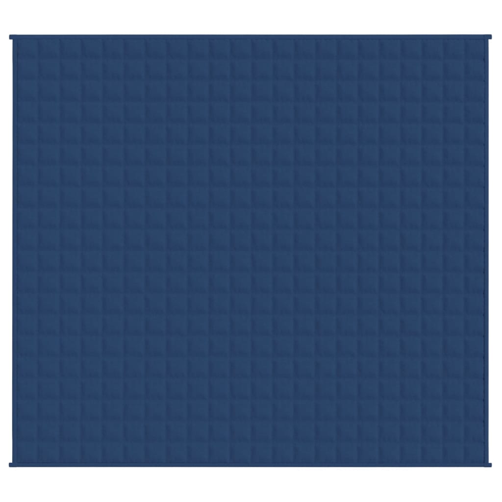 Coperta Ponderata Blu 220x235 cm 11 kg Tessuto - homemem39