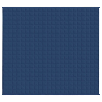 Coperta Ponderata Blu 220x235 cm 11 kg Tessuto - homemem39