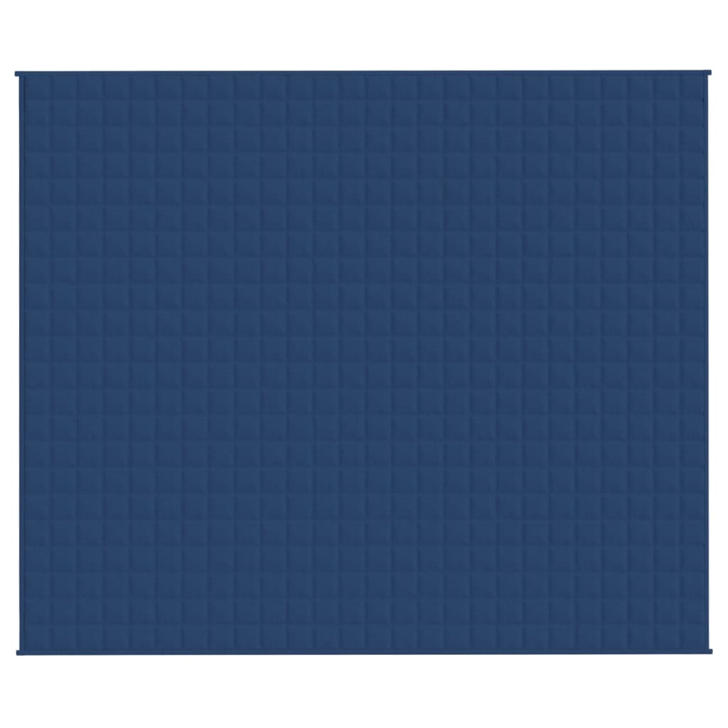 Coperta Ponderata Blu 220x260 cm 11 kg Tessuto - homemem39