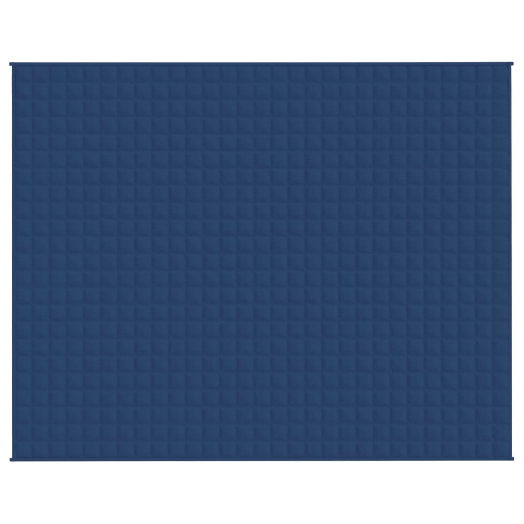 Coperta Ponderata Blu 235x290 cm 11 kg Tessuto - homemem39