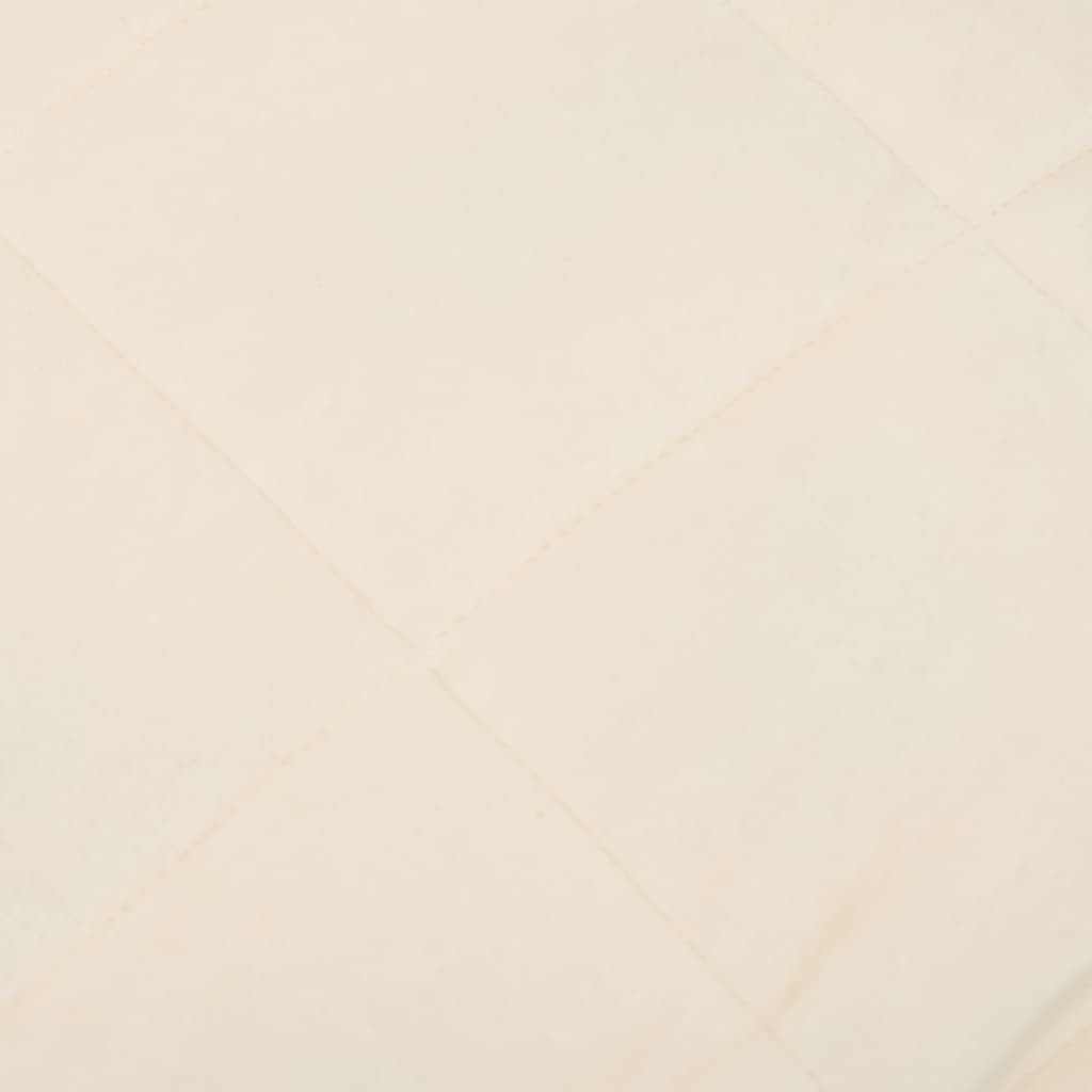 Coperta Ponderata Crema Chiaro 220x235 cm 11 kg Tessuto - homemem39