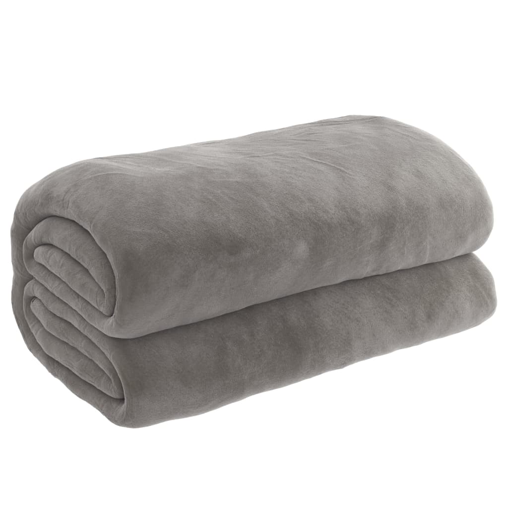 Coperta Ponderata con Copertura Grigia 200x225 cm 9 kg Tessuto - homemem39