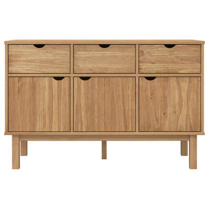 Credenza OTTA 114x43x73,5 cm in Legno Massello di Pino - homemem39