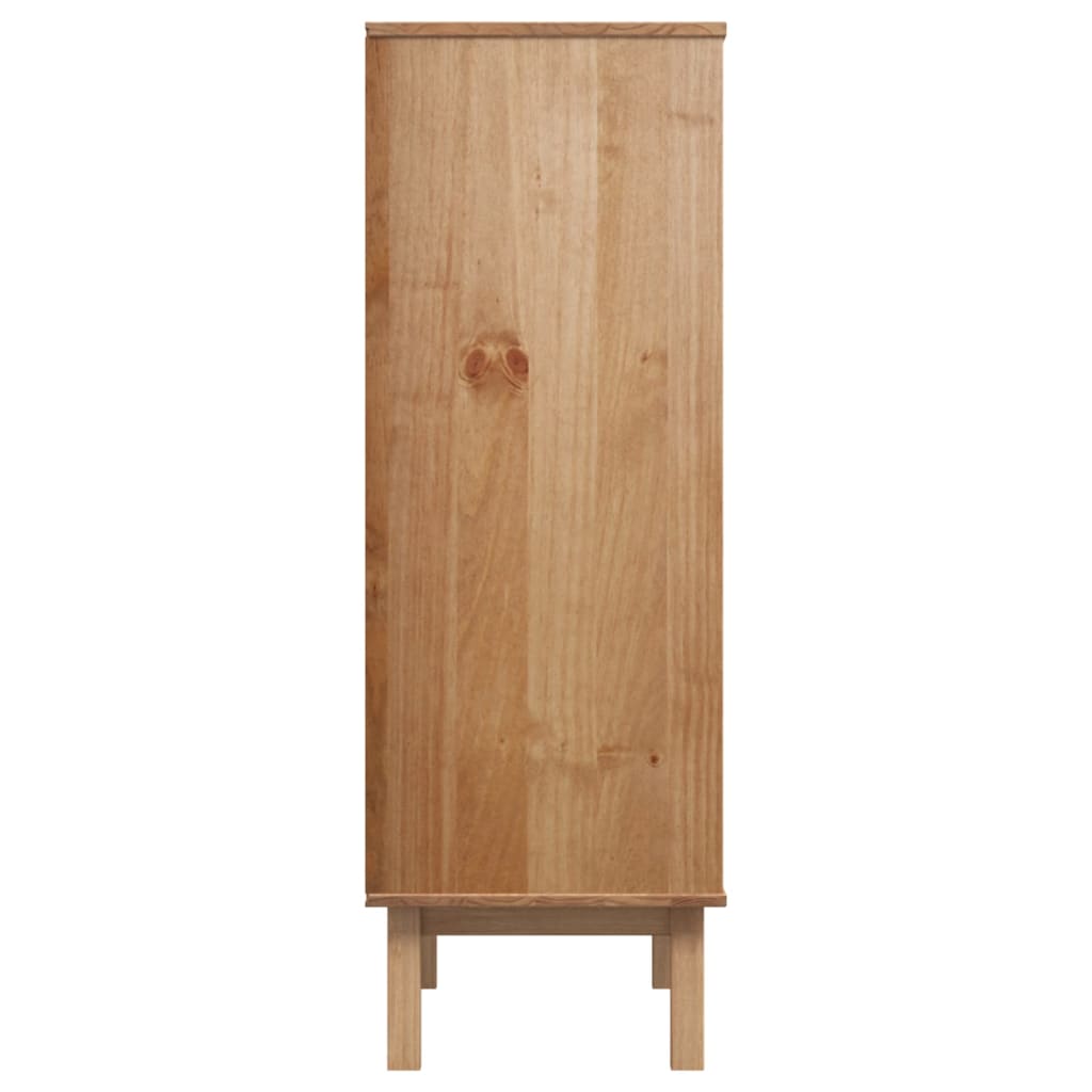 Credenza OTTA 85x43x125 cm in Legno Massello di Pino - homemem39