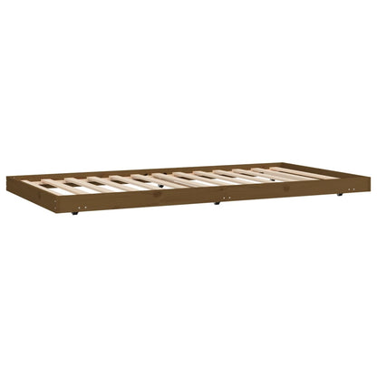 Giroletto Miele 100x200 cm in Legno Massello di Pino - homemem39