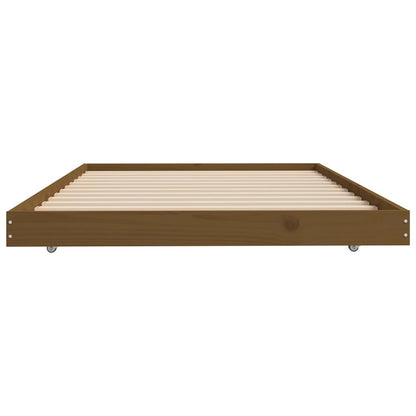 Giroletto Miele 100x200 cm in Legno Massello di Pino - homemem39