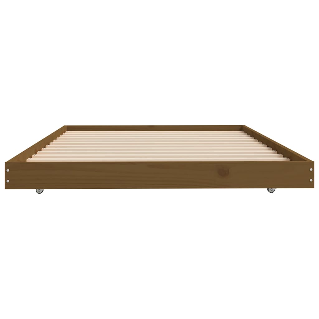 Giroletto Miele 80x200 cm in Legno Massello di Pino - homemem39