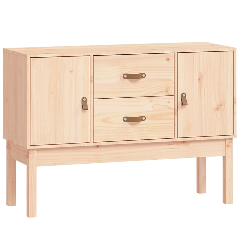 Credenza 110x40x78 cm in Legno Massello di Pino - homemem39