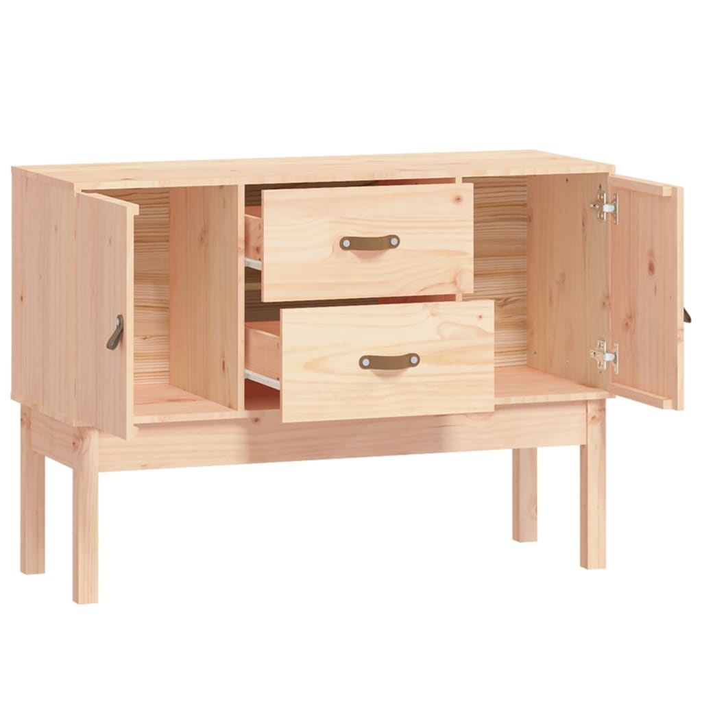 Credenza 110x40x78 cm in Legno Massello di Pino - homemem39