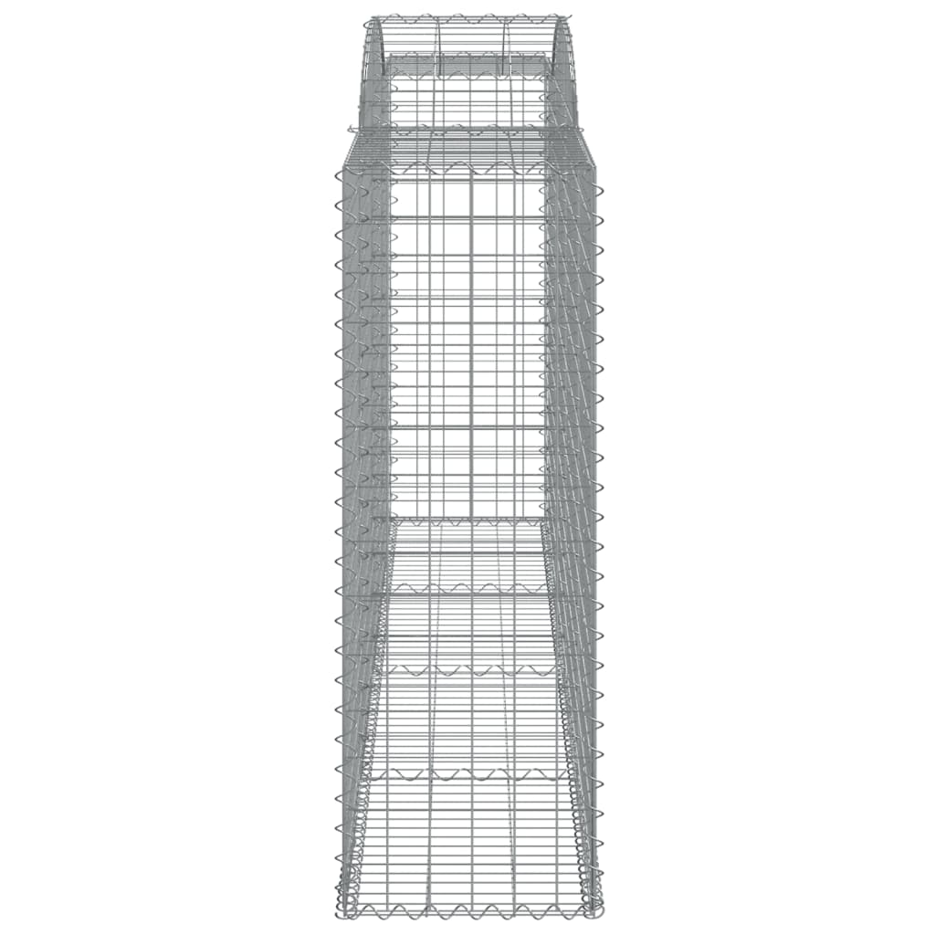 Cesto Gabbione ad Arco 300x50x140/160 cm Ferro Zincato - homemem39