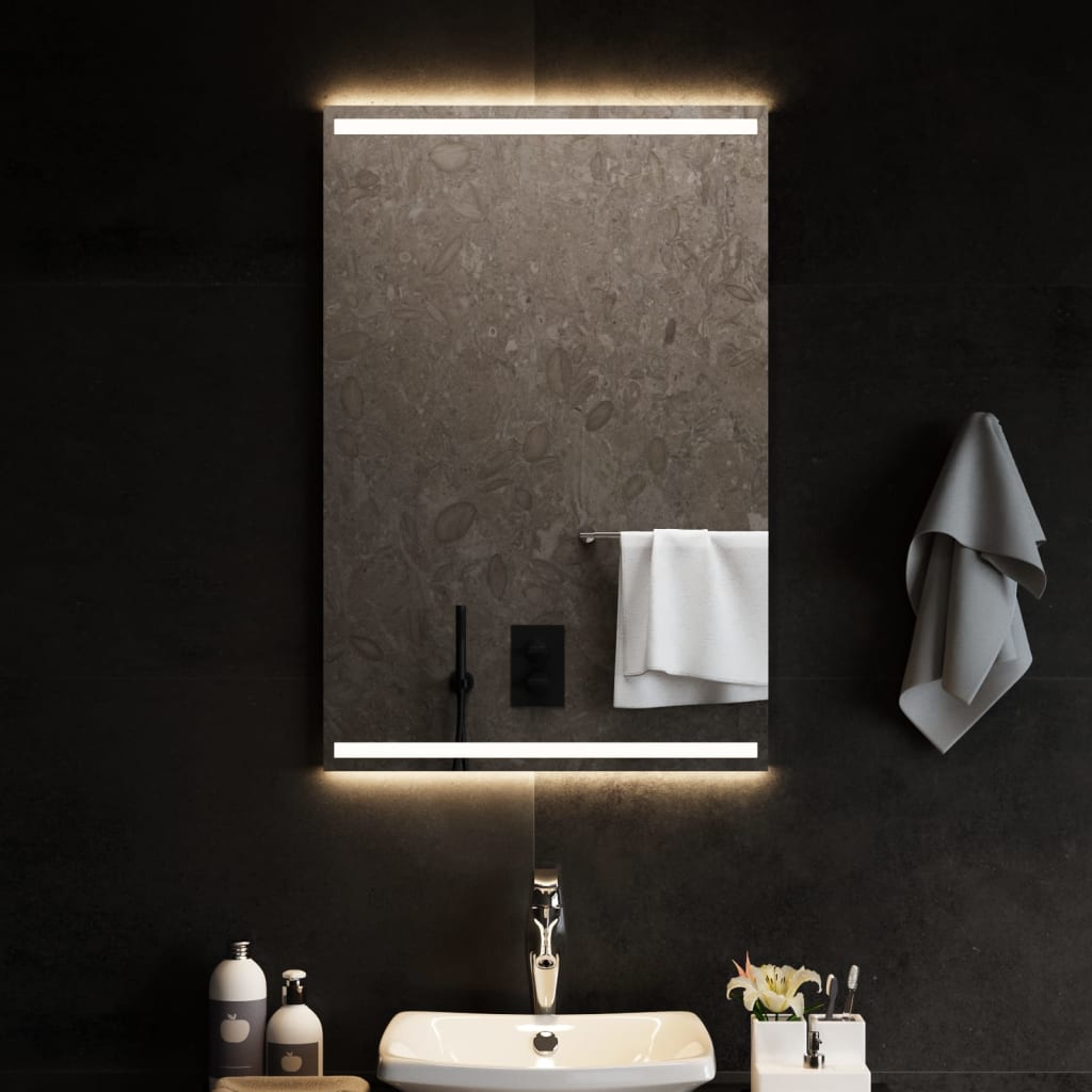 Specchio da Bagno con Luci LED 60x90 cm - homemem39