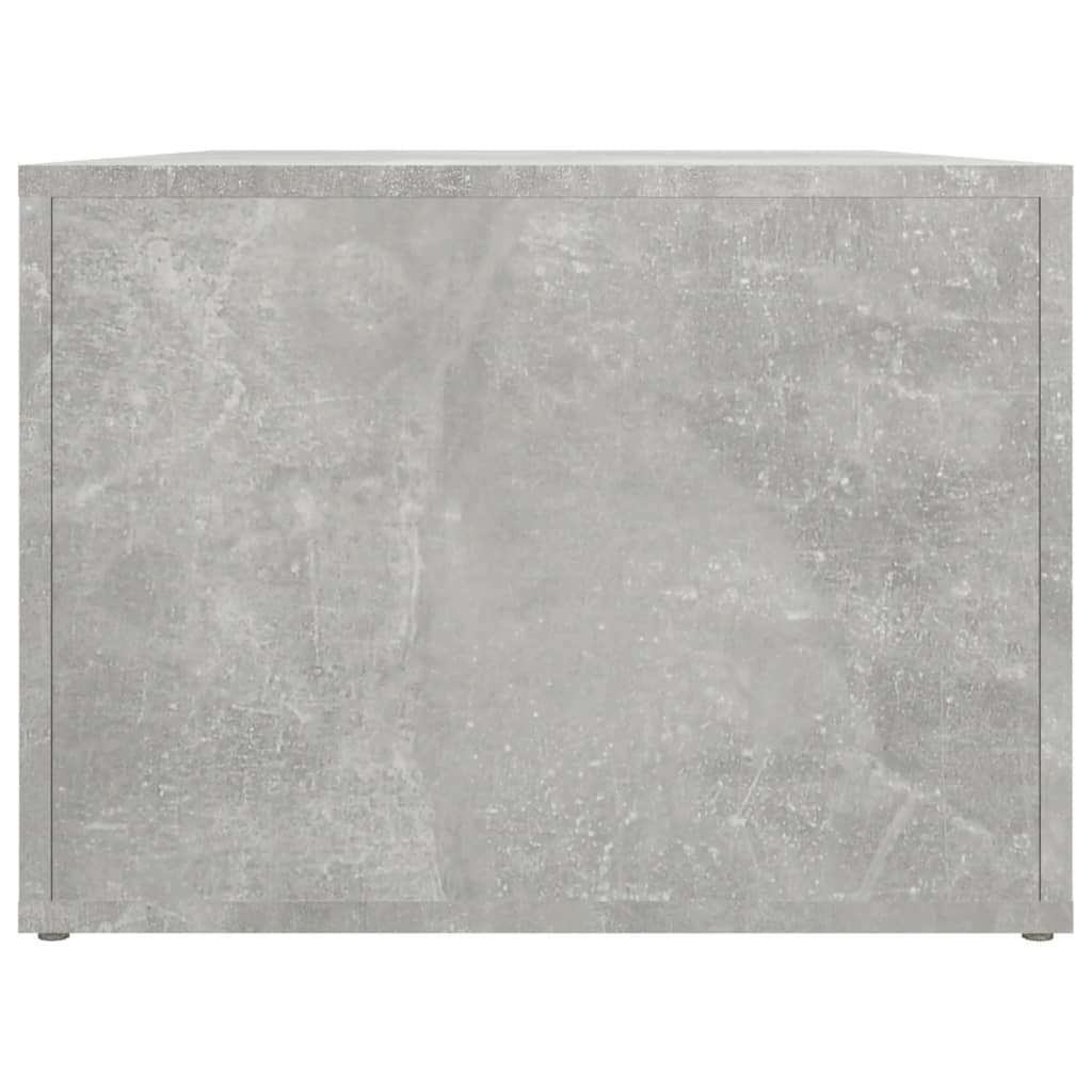 Tavolino Salotto Grigio Cemento 80x50x36 cm Legno Multistrato - homemem39