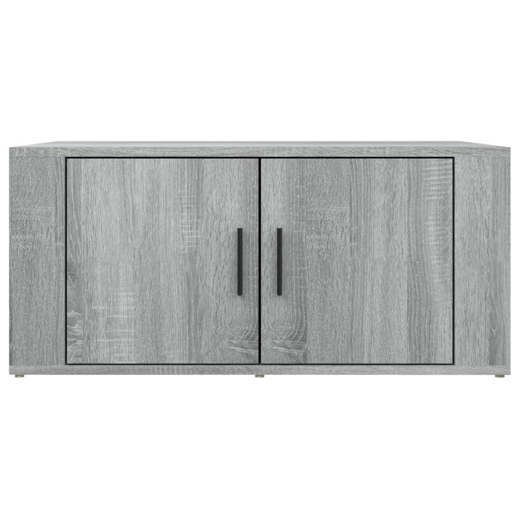 Tavolino da Salotto Grigio Sonoma 80x50x36 cm Legno Multistrato - homemem39