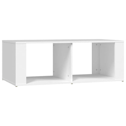 Tavolino da Salotto Bianco 100x50x36 cm in Legno Multistrato - homemem39