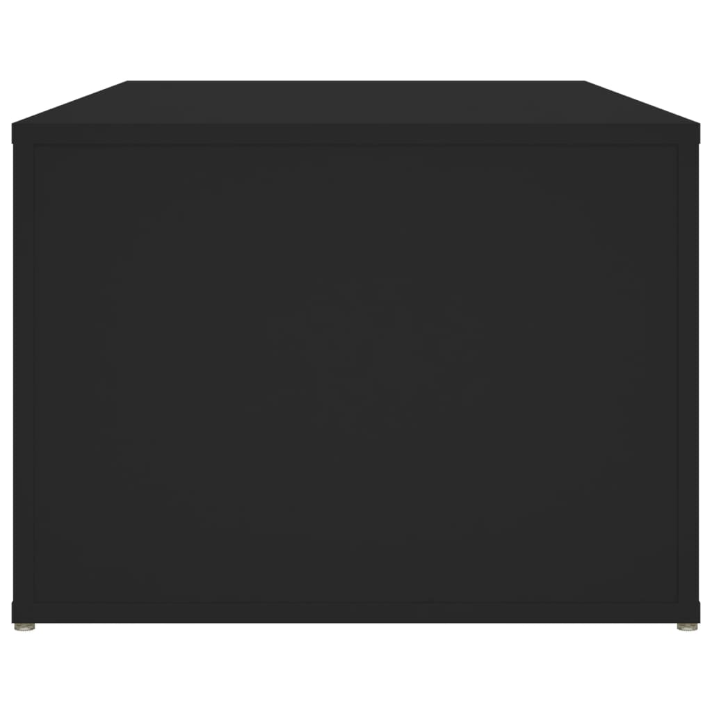 Tavolino da Salotto Nero 100x50x36 cm in Legno Multistrato - homemem39