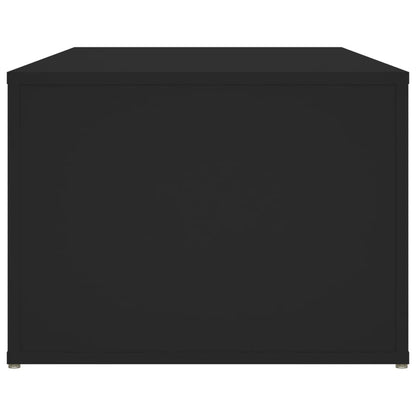 Tavolino da Salotto Nero 100x50x36 cm in Legno Multistrato - homemem39