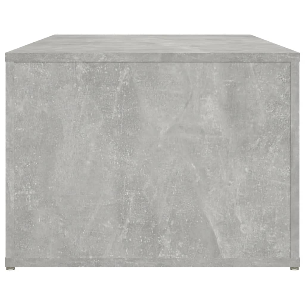 Tavolino Salotto Grigio Cemento 100x50x36 cm Legno Multistrato - homemem39