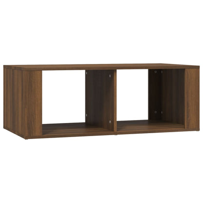 Tavolino da Salotto Rovere Marrone100x50x36cm Legno Multistrato - homemem39