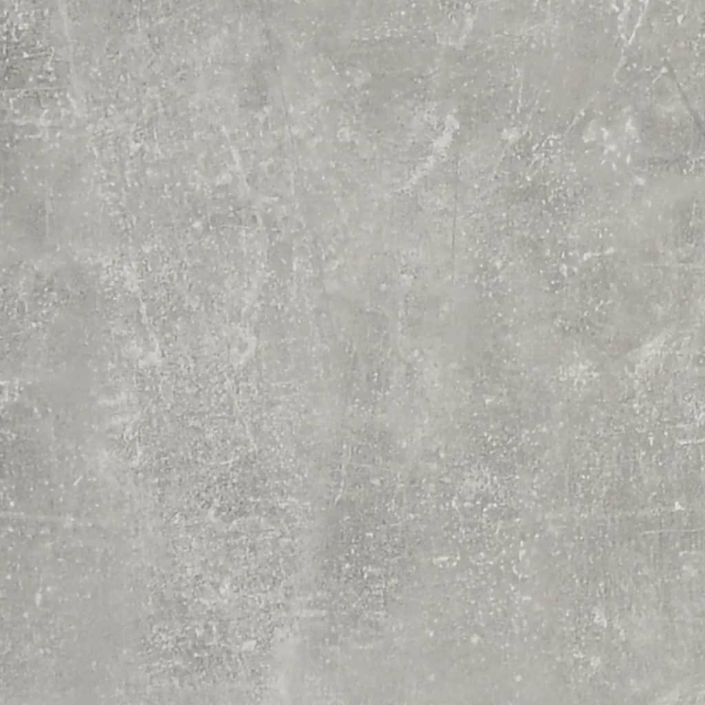 Tavolino Salotto Grigio Cemento 100x50,5x35cm Legno Multistrato - homemem39