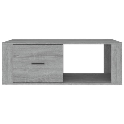 Tavolino Salotto Grigio Sonoma 100x50,5x35 cm Legno Multistrato - homemem39