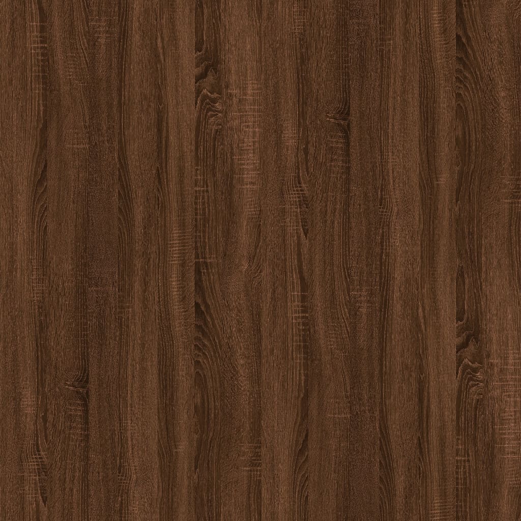 Tavolino Salotto Rovere Marrone 100x50,5x35cm Legno Multistrato - homemem39