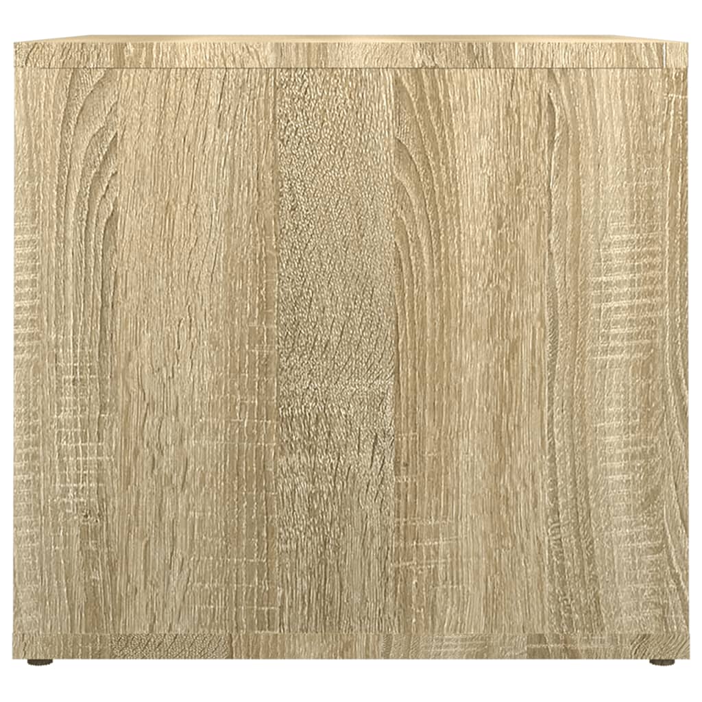 Comodino Rovere Sonoma 41x40x36 cm in Legno Multistrato - homemem39