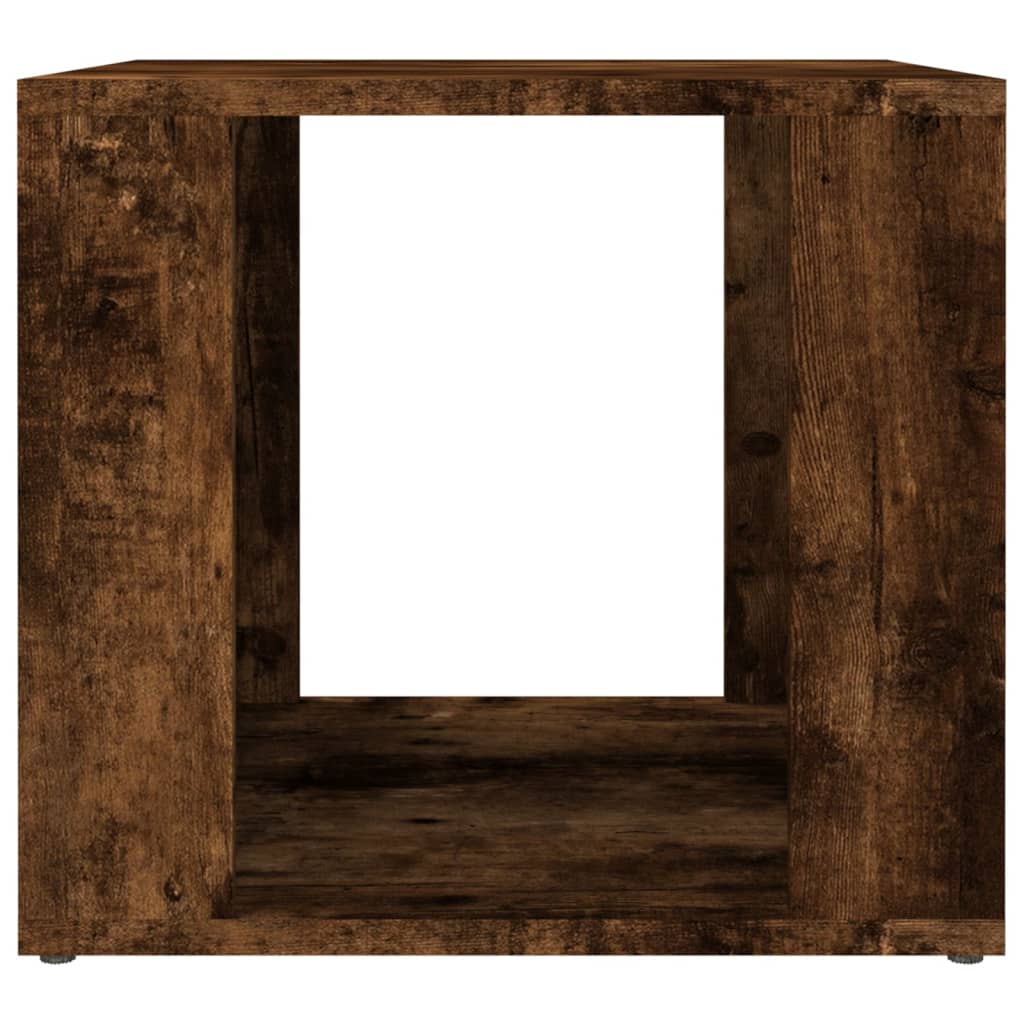 Comodino Rovere Fumo 41x40x36 cm in Legno Multistrato - homemem39