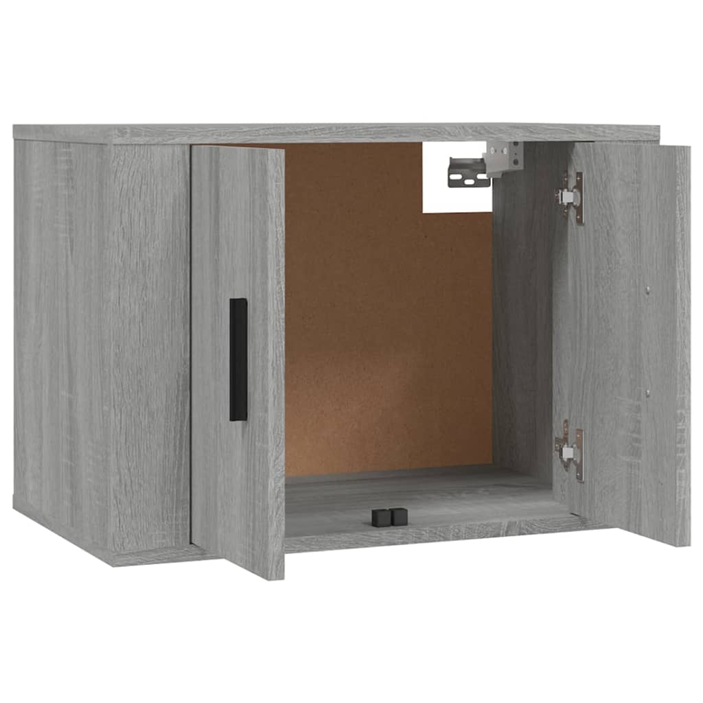 Mobile Porta TV a Parete Grigio Sonoma 57x34,5x40 cm - homemem39