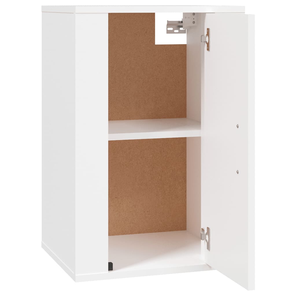 Mobile Porta TV a Parete Bianco 40x34,5x60 cm - homemem39