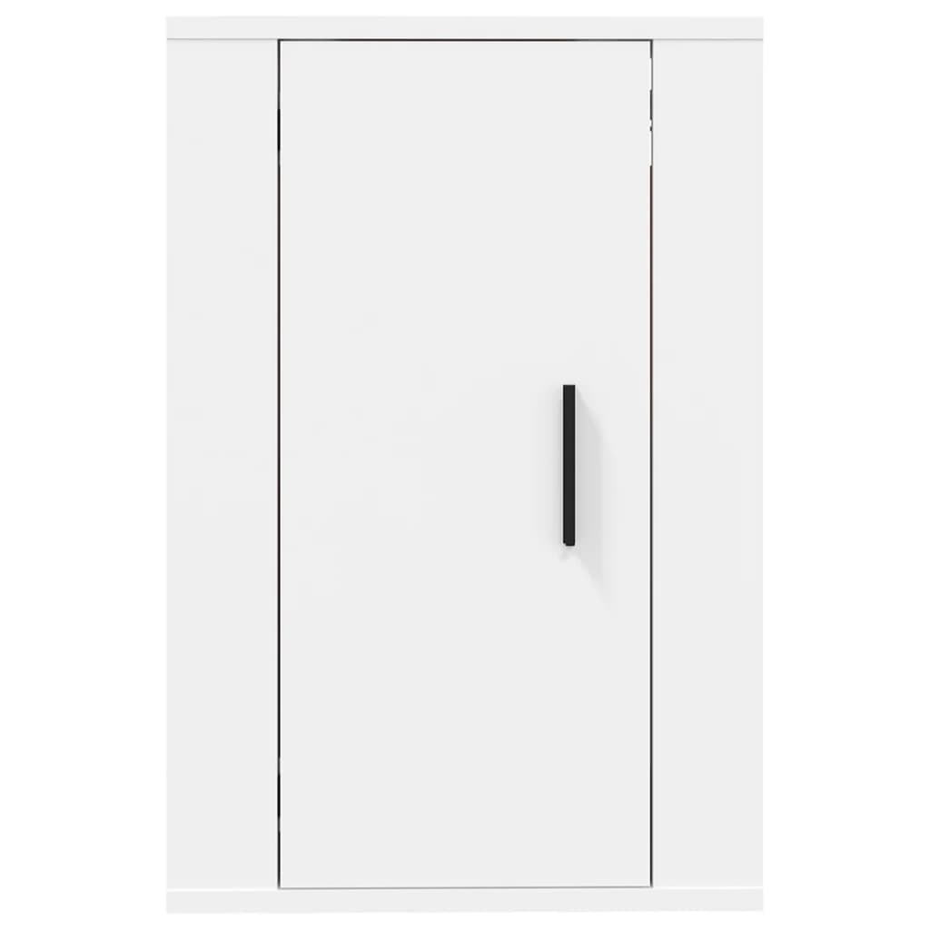 Mobili Porta TV a Parete 2 pz Bianco 40x34,5x60 cm - homemem39