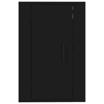 Mobili Porta TV a Parete 2 pz Nero 40x34,5x60 cm - homemem39