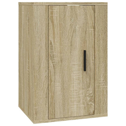 Mobili Porta TV a Parete 2 pz Rovere Sonoma 40x34,5x60 cm - homemem39