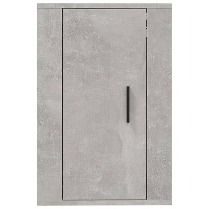 Mobile Porta TV a Parete Grigio Cemento 40x34,5x60 cm - homemem39