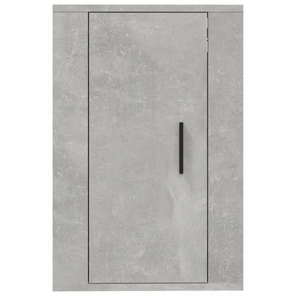 Mobili Porta TV a Parete 2 pz Grigio Cemento 40x34,5x60 cm - homemem39