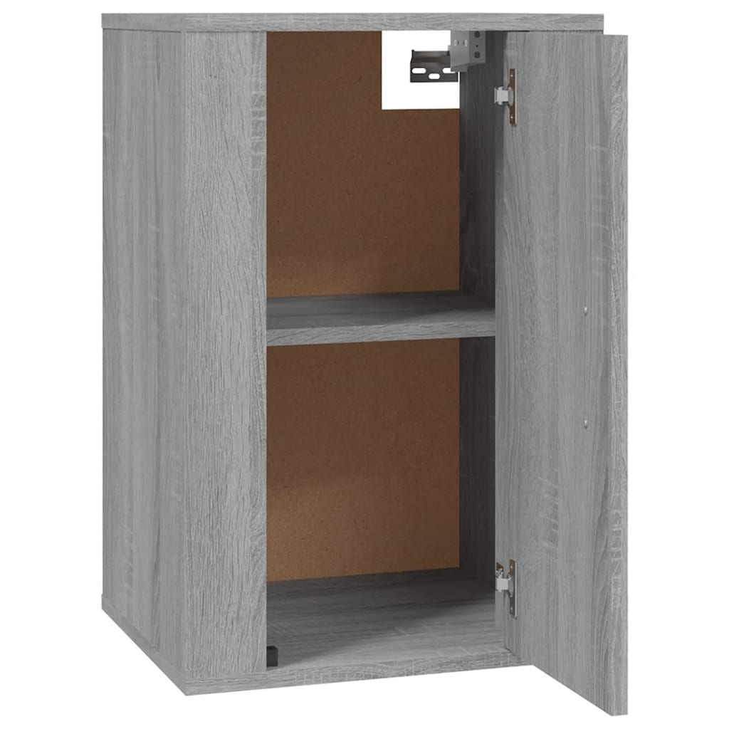 Mobile Porta TV a Parete Grigio Sonoma 40x34,5x60 cm - homemem39