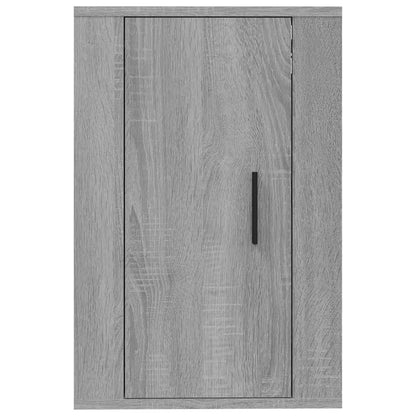 Mobili Porta TV a Parete 2 pz Grigio Sonoma 40x34,5x60 cm - homemem39